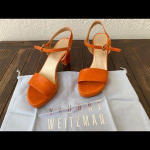Orange platforms